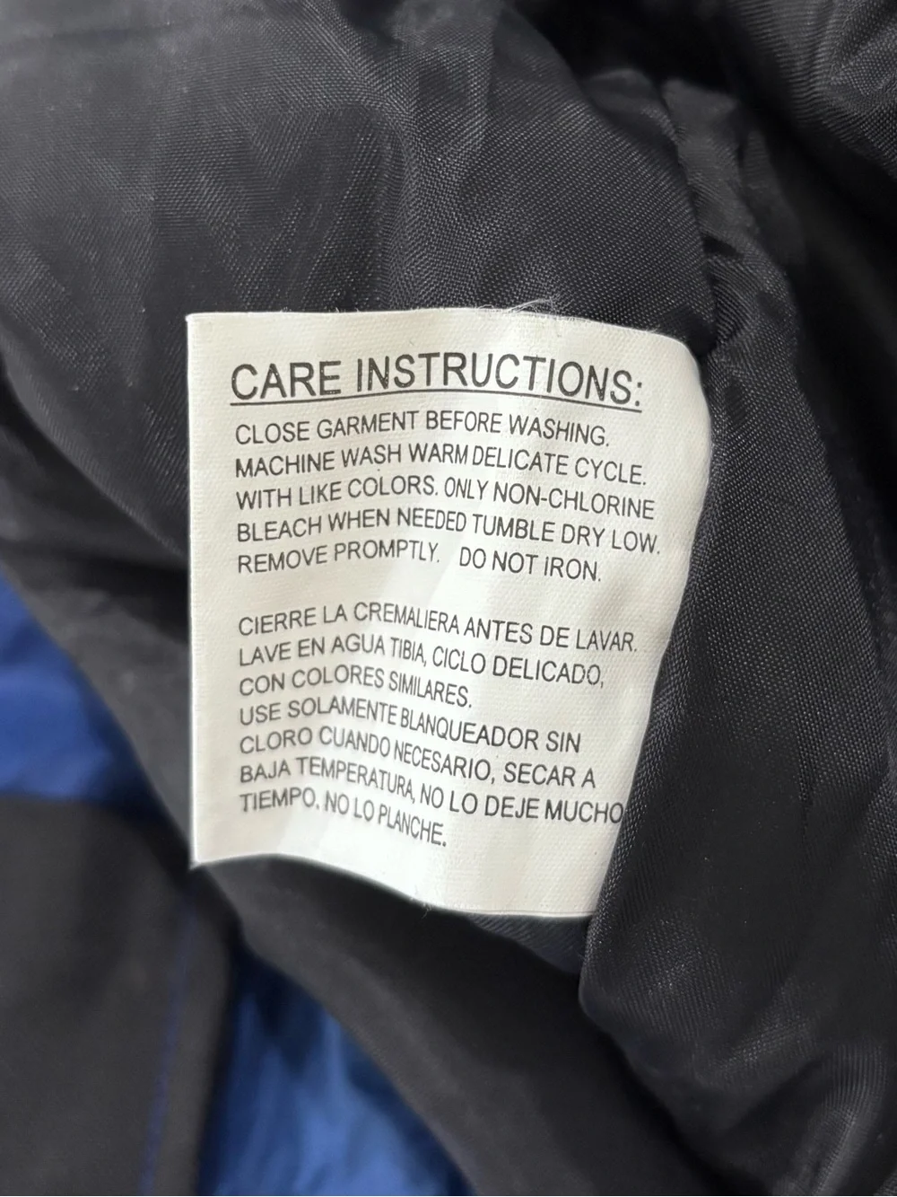 Swiss Alps One Piece Snowsuit Blue Black Cold Weather Snow Gear Toddler Size 3T